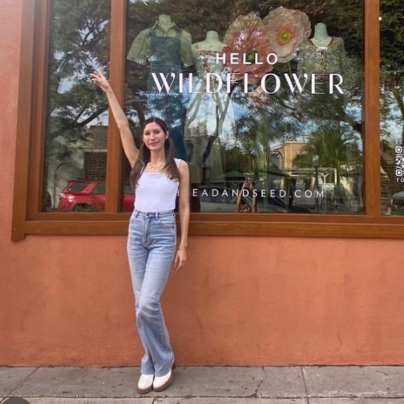 ROLLA'S High Rise Light Blue Jeans - Picture 2 of 4